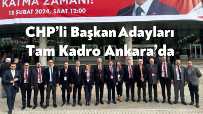 CHP Genel Başkanı Özgür Özel'in de katılımıyla Ankara Spor Salonu'nda