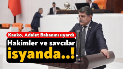 Hakim ve savcılarla ilgili Adalet Bakanı Yılmaz Tunç’a önemli uyarılarda