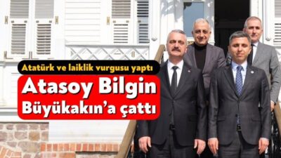 Seçim çalışmaları kapsamında Kocaeli Barosu’nu ziyaret eden CHP Kocaeli Büyükşehir