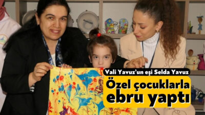 Vali Seddar Yavuz’un eşi Selda Yavuz, "Önem Projesi" kapsamında Süleyman