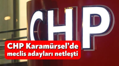 CHP Karamürsel'de belediye meclis üyesi adayları belli oldu.