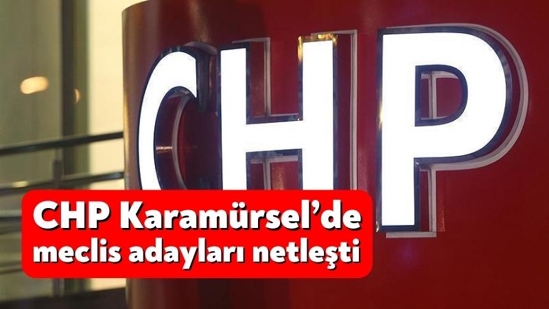 CHP Karamürsel’de meclis adayları netleşti
