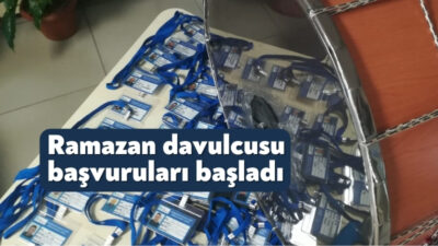 Ramazan ayı boyunca sahurda davul çalmak isteyen vatandaşlar için