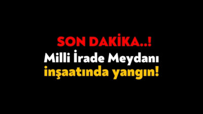 50 bin metrekarelik alan üzerine kurulan yeni Milli İrade Meydanı