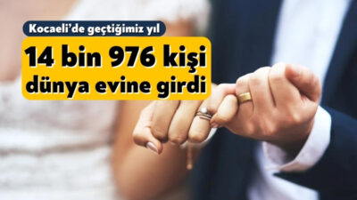 TUİK verilerine göre evlenen çiftlerin sayısı 2023 yılında ülke genelinde