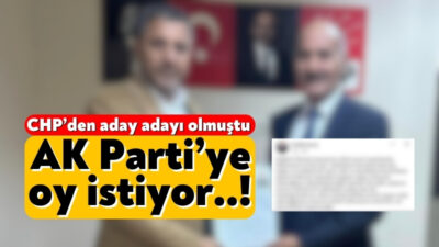 CHP'den Dilovası Belediye Başkan aday adayı olan fakat kendisinin yerine