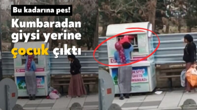 Çayırova'da ihtiyaç sahiplerine kıyafet ulaştırmak amacıyla sokak üzerine yerleştirilen 2