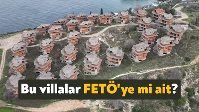 Kocaeli'nin Darıca ilçesinde kendi haline terk edilmiş 31 lüks villanın