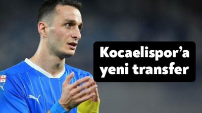 Kocaelispor transfer sezonunun kapanmasına saatler kala David Skhirtladze ile kiralık