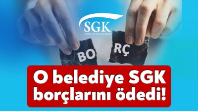 Ak Partili Dilovası Belediyesi uzun yıllardır süregelen SGK borçlarını ödedi.