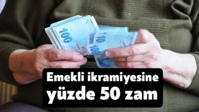 Cumhurbaşkanı Recep Tayyip Erdoğan, emeklilerin bayram ikramiyesinin yüzde 50 artışla