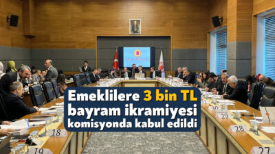Emeklilere 3 bin TL bayram ikramiyesinin de içinde olduğu teklif,