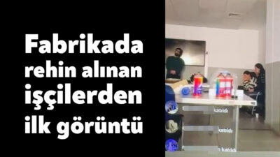 Kocaeli'nin Gebze ilçesinde bir şüphelinin rehin aldığı P&G fabrikası işçilerinin
