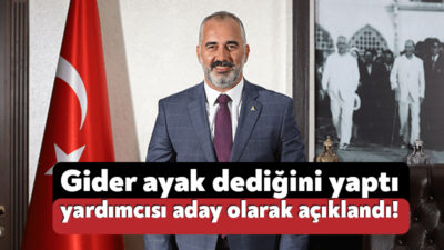 Karamürsel'de ilçe başkanıyla ters düşen, ilçe başkanı belediye başkan adayı