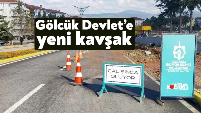 Değirmendere’de bulunan Gölcük Devlet Hastanesi’ne Büyükşehir Belediyesi tarafından kavşak yapılıyor