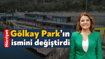 İzmit Belediyesi, Gölkay Park’a göletin orijinal adı olan Bıçkıdere Göleti