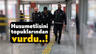 Kocaeli’nin İzmit ilçesinde husumetlisi tarafından topluklarından vurulan şahıs, yaralı halde