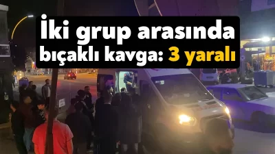 Kocaeli’nin Darıca ilçesinde iki grup arasında çıkan bıçaklı kavgada 3