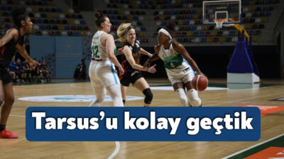 İzmit Belediyespor, ING Kadınlar Basketbol Süper Ligi 25. haftasında Tarsus