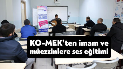 Kocaeli'nin halk üniversitesi KO-MEK, talep üzerine Karamürsel’de imam ile müezzinlere