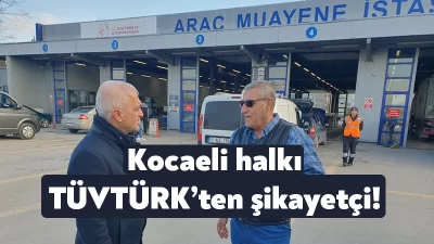 Kartepe’deki TÜVTÜRK istasyonuna giderek açıklamalarda bulunan DEM PARTİ Kocaeli Milletvekili