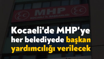 Kocaeli’de aday çıkarmayan MHP’de ilçelerin belediye başkan yardımcıları belli oldu.