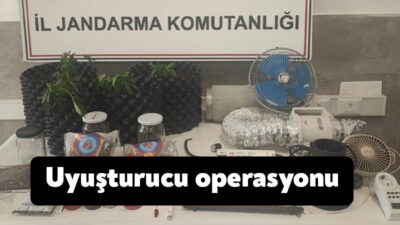Kocaeli'nin Derince ilçesinde bir ikamette yapılan aramada 265 gram skunk