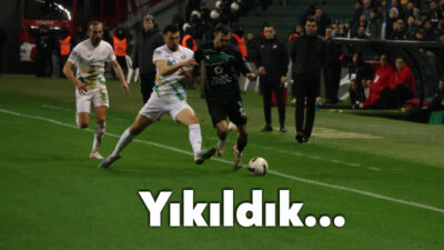 Trendyol 1.Lig’in 23. haftasında Kocaelispor, sahasında karşılaştığı Şanlıurfaspor’a 1-0 mağlup
