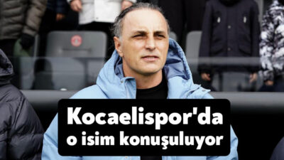 Kocaelispor'un teknik direktör Ertuğrul Sağlam ile yollarını ayırmasıyla Mustafa Gürsel'e