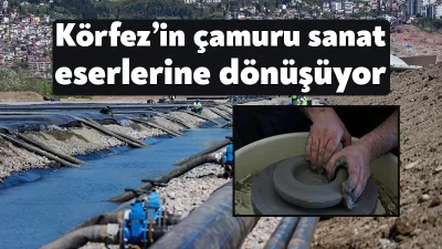 İzmit Körfezi’nden çıkan dip çamuru Kocaeli Üniversitesi akademisyenleri tarafından yapılan