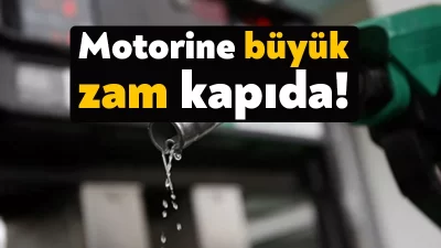 Motorin litre fiyatına Salı gününden geçerli olmak üzere 2 lira
