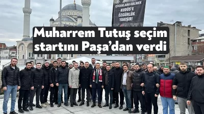 İzmit Belediyesi AK Parti Başkan Adayı Muharrem Tutuş adaylığının açıklanmasının