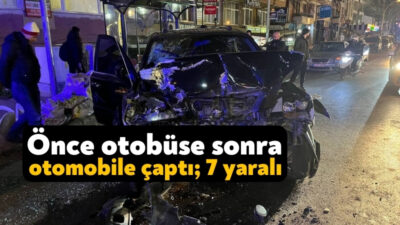 Kocaeli'nin İzmit ilçesinde SUV tipi aracın trafik ışıklarında bekleyen özel