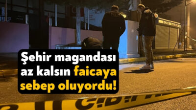 Kocaeli’nin Derince ilçesinde alkollü şahıs tarafından caddede rastgele ateşlenen tabancadan