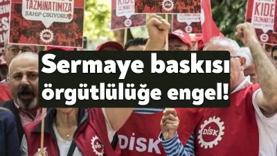 Türkiye’deki 16,4 milyon işçiden 2,4 milyonu sendikalı. Özel sektörde bu