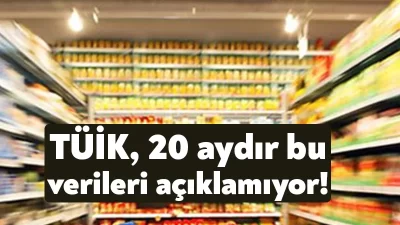 TÜİK, 409 ürünün aylık fiyat değişimlerini gösteren ve enflasyon sepeti