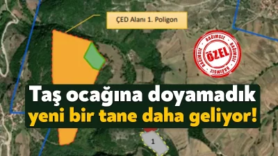 Kireçtaşı Madencilik Limited Şirketi tarafından yapılması planlanan Sahada Kireçtaşı Ocağı,