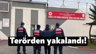 Kocaeli İl Jandarma Komutanlığınca, terörle mücadele kapsamında bir kişiyi yakaladı