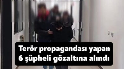 Kocaeli'de sosyal medya üzerinden terör örgütü propagandası yaptığı tespit edilen
