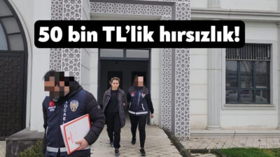 Kocaeli'nin Darıca ilçesinde bir evden 50 bin TL değerinde ziynet