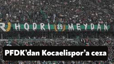 Profesyonel Futbol Disiplin Kurulu (PFDK), bugün yaptığı toplantı sonrası kulüplere