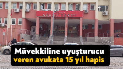 Kocaeli'de cezaevinde görüştüğü müvekkiline uyuşturucu verdiği iddiasıyla tutuklanan avukat hakkında