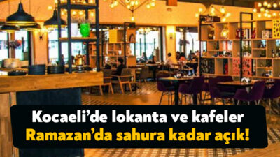 Kocaeli Büyükşehir Belediyesi, encümen toplantısında Ramazan ayına ilişkin kararlar aldı