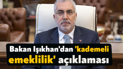 Çalışma ve Sosyal Güvenlik Bakanı Vedat Işıkhan, milyonlarca çalışanın merakla