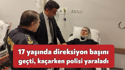Kocaeli'nin Darıca ilçesinde uygulama noktasından kaçan 17 yaşındaki sürücü, polisin