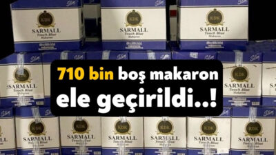 TEM Otoyolu’nun Kocaeli geçişinde durdurulan bir araçta polis ekiplerince yapılan