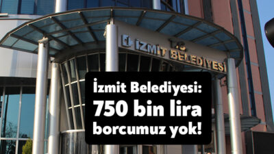 İzmit Belediyesi, doğalgaz kesintisi nedeniyle bir açıklama yayınladı. Belediye, "750