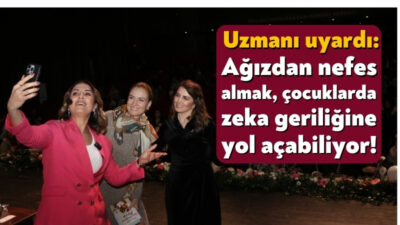 Kocaeli'de gerçekleşen programa katılan alternatif tıp eğitmeni ve nefes egzersizi
