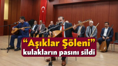 Çayırova Belediyesi’nin düzenlediği Aşıklar Şöleni etkinliği, ilçe sakinlerinin kulaklarının pasını
