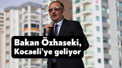 Çevre, Şehircilik ve İklim Değişikliği Bakanı Mehmet Özhaseki, İzmit Sekbanlı-Sepetçi'de
